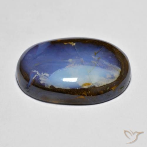 Opale masso Multicolore naturale da 13.49 ct, Ovale, Opaco
