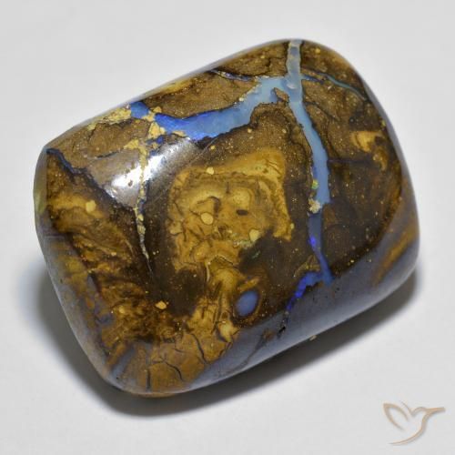 Opale masso Multicolore naturale da 21.82 ct, Cuscino, Opaco