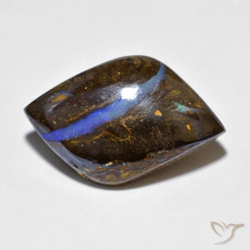 14.54ct Naturale Multicolore Opale masso, Taglio a fantasia, Opaco