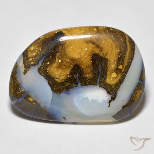 12.38ct Naturale Multicolore Opale masso, Taglio a fantasia, Traslucido