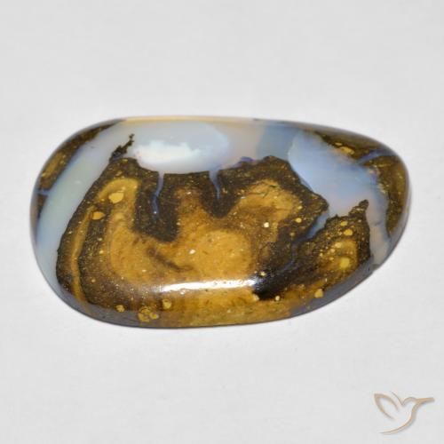 Opale masso Multicolore naturale da 12.38 ct, Taglio a fantasia, Traslucido