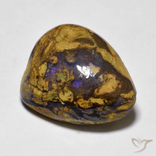 Opale masso Multicolore naturale da 11.19 ct, Taglio a fantasia, Opaco