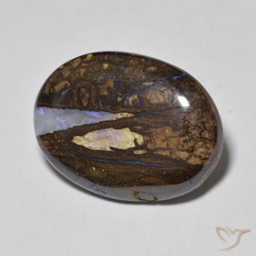 Opale masso Multicolore naturale da 8.42 ct, Ovale, Opaco