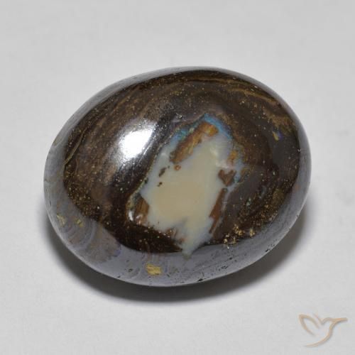 Opale masso Multicolore naturale da 14.37 ct, Ovale, Opaco