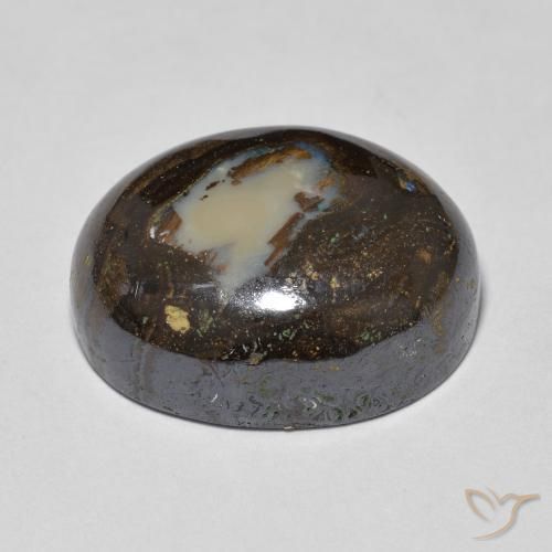 Opale masso Multicolore naturale da 14.37 ct, Ovale, Opaco