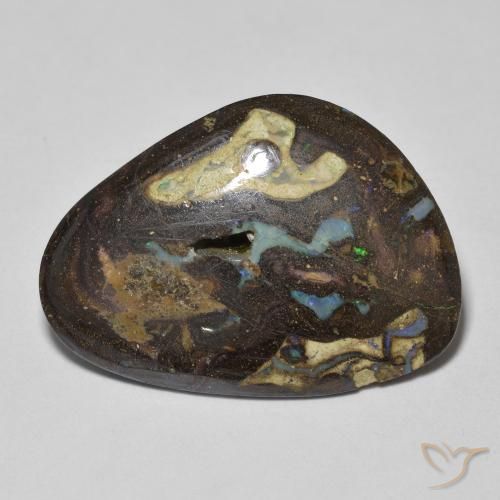 Opale masso Multicolore naturale da 9.26 ct, Taglio a fantasia, Opaco