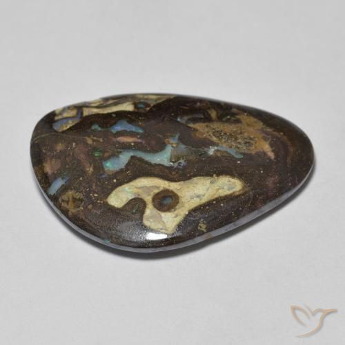 Opale masso Multicolore naturale da 9.26 ct, Taglio a fantasia, Opaco