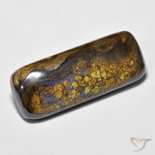 12.72ct Naturale Multicolore Opale masso, Cuscino, Opaco