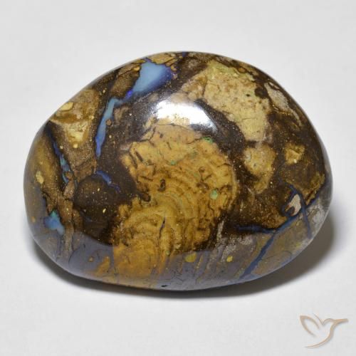 17.61ct Naturale Multicolore Opale masso, Taglio a fantasia, Opaco