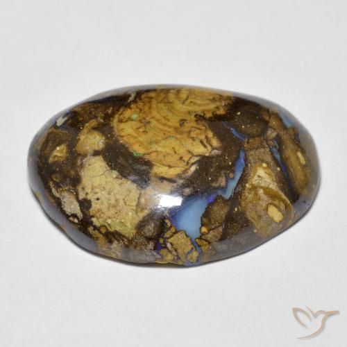 Opale masso Multicolore naturale da 17.61 ct, Taglio a fantasia, Opaco