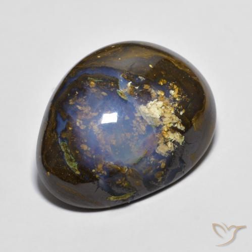 Opale masso Multicolore naturale da 15.18 ct, Taglio a fantasia, Opaco