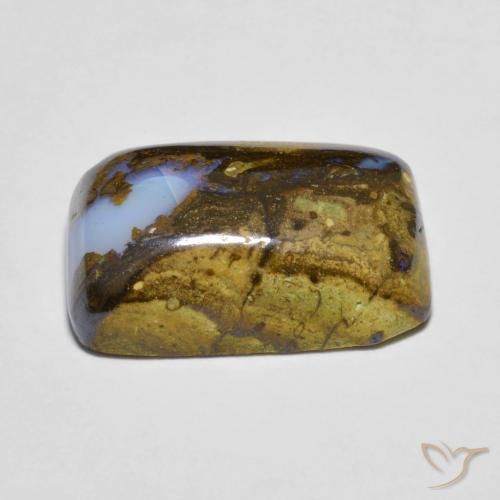 Opale masso Multicolore naturale da 11.36 ct, Cuscino, Opaco