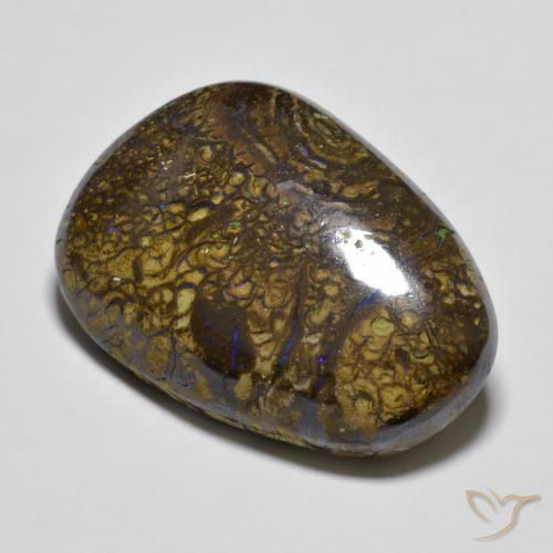 Opale masso Multicolore naturale da 16.83 ct, Taglio a fantasia, Opaco