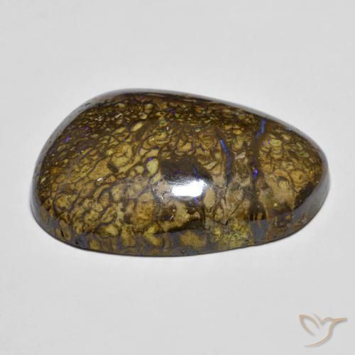 Opale masso Multicolore naturale da 16.83 ct, Taglio a fantasia, Opaco