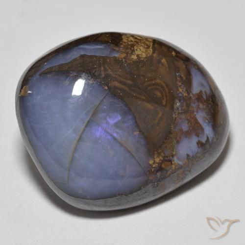 24.07ct Naturale Multicolore Opale masso, Taglio a fantasia, Opaco