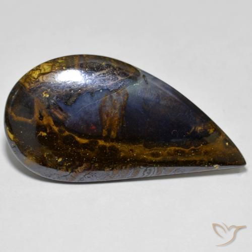 12.25ct Naturale Multicolore Opale masso, Taglio a fantasia, Opaco