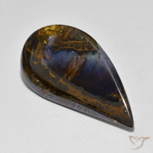 Opale masso Multicolore naturale da 12.25 ct, Taglio a fantasia, Opaco