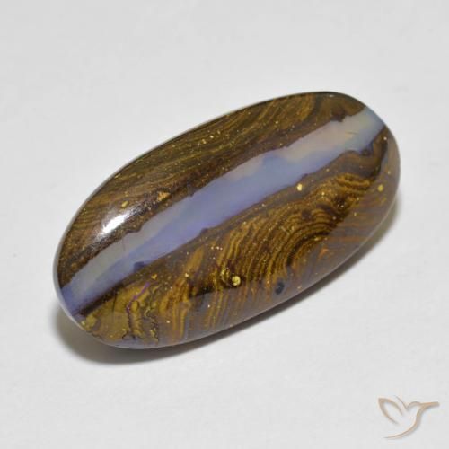 Opale masso Multicolore naturale da 12.50 ct, Ovale, Traslucido