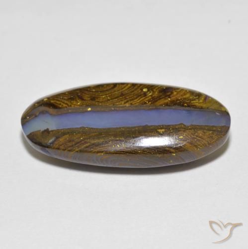 Opale masso Multicolore naturale da 12.50 ct, Ovale, Traslucido