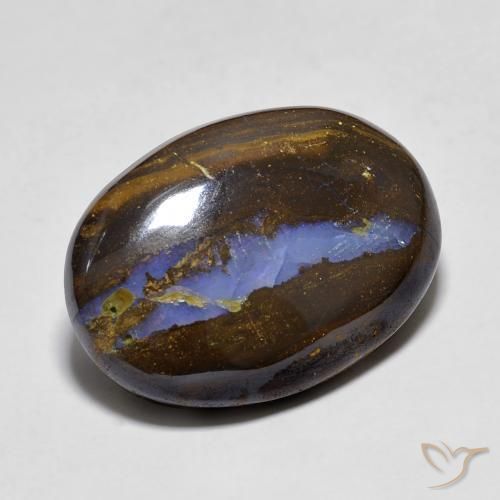 Opale masso Multicolore naturale da 13.60 ct, Ovale, Opaco