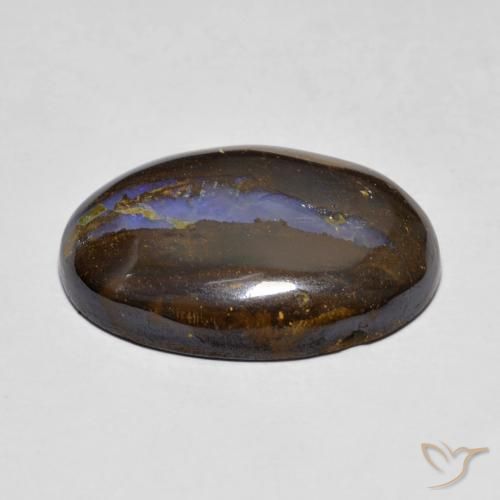 Opale masso Multicolore naturale da 13.60 ct, Ovale, Opaco