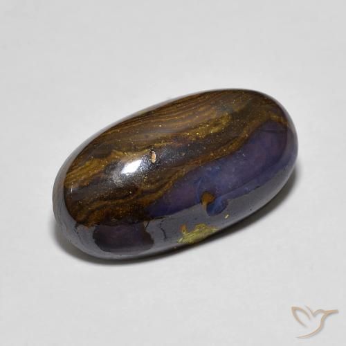 Opale masso Multicolore naturale da 7.95 ct, Ovale, Opaco