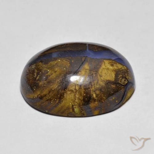 Opale masso Multicolore naturale da 15.09 ct, Ovale, Opaco