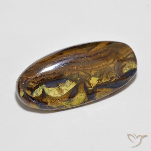 Opale masso Multicolore naturale da 7.10 ct, Ovale, Opaco