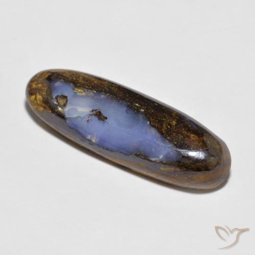 Opale masso Multicolore naturale da 7.43 ct, Ovale, Opaco