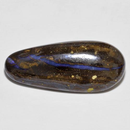 Opale boulder naturale multicolore da 12,06 ct, forma fantasia, opaco