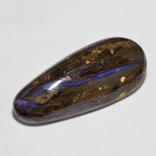 Opale boulder naturale multicolore da 12,06 ct, forma fantasia, opaco