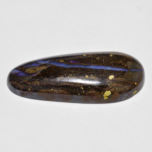 Opale boulder naturale multicolore da 12,06 ct, forma fantasia, opaco