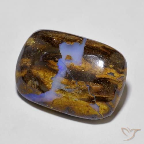 Opale masso Multicolore naturale da 14.98 ct, Cuscino, Opaco