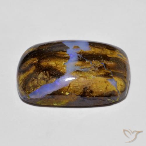 Opale masso Multicolore naturale da 14.98 ct, Cuscino, Opaco