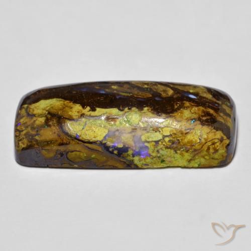 Opale masso Multicolore naturale da 16.30 ct, Cuscino, Opaco
