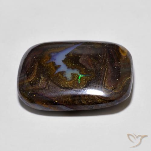 Opale masso Multicolore naturale da 16.52 ct, Cuscino, Opaco
