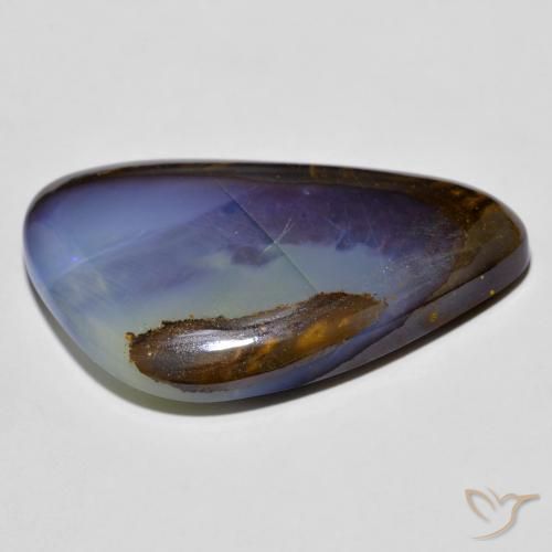 Opale masso Multicolore naturale da 25.02 ct, Taglio a fantasia, Opaco