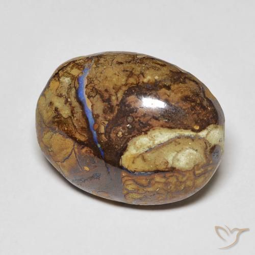 Opale masso Multicolore naturale da 12.53 ct, Ovale, Opaco