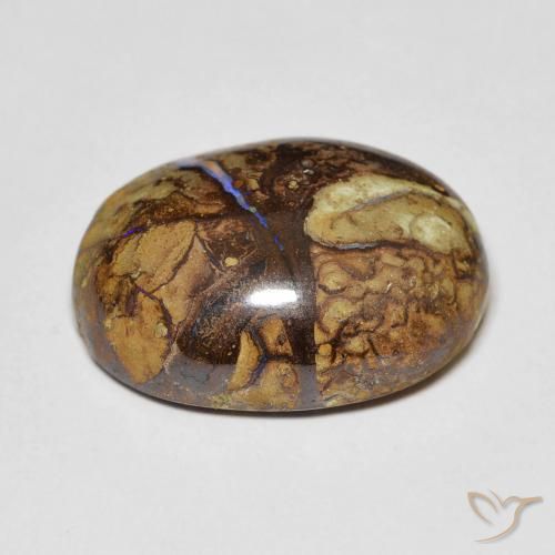 Opale masso Multicolore naturale da 12.53 ct, Ovale, Opaco