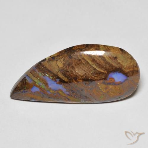 Opale masso Multicolore naturale da 9.66 ct, Taglio a fantasia, Opaco