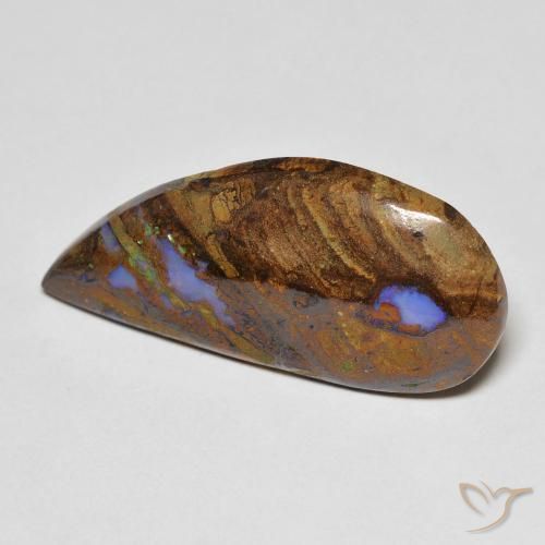 Opale masso Multicolore naturale da 9.66 ct, Taglio a fantasia, Opaco