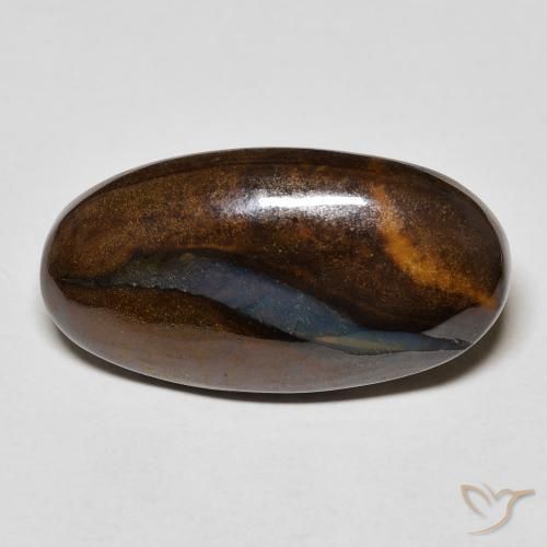 12.95ct Naturale Multicolore Opale masso, Ovale, Opaco