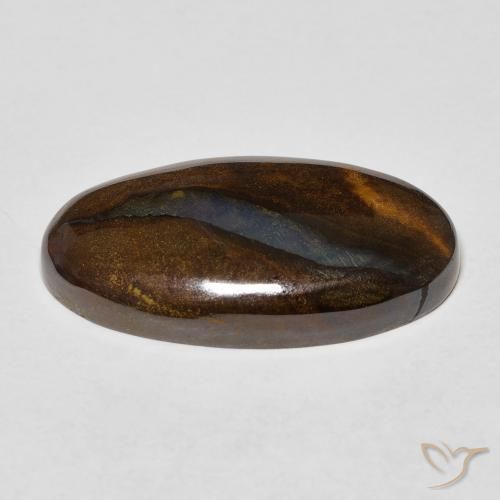 Opale masso Multicolore naturale da 12.95 ct, Ovale, Opaco