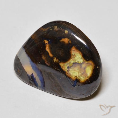 Opale masso Multicolore naturale da 11.42 ct, Taglio a fantasia, Trasparente