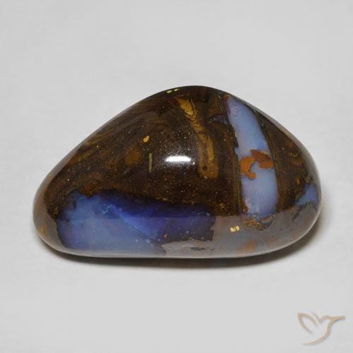 13.99ct Naturale Multicolore Opale masso, Taglio a fantasia, Opaco