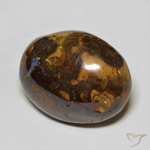 Opale masso Multicolore naturale da 15.66 ct, Ovale, Opaco