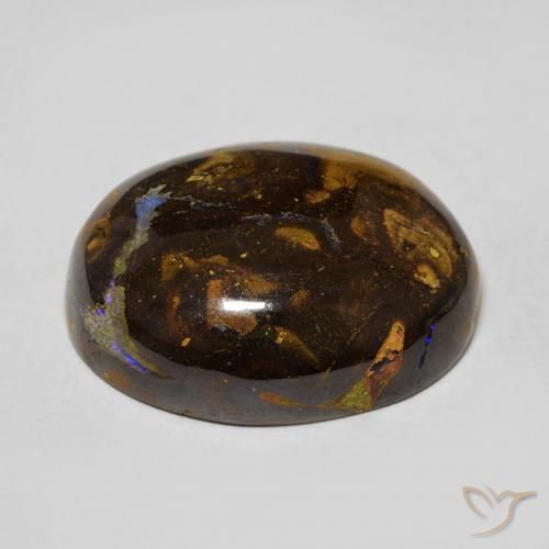 Opale masso Multicolore naturale da 15.66 ct, Ovale, Opaco