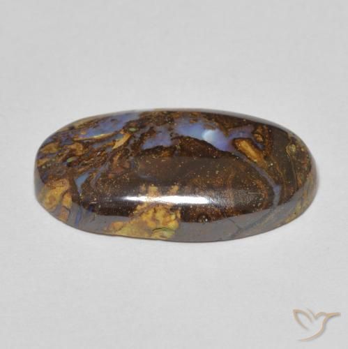 Opale masso Multicolore naturale da 7.48 ct, Ovale, Opaco