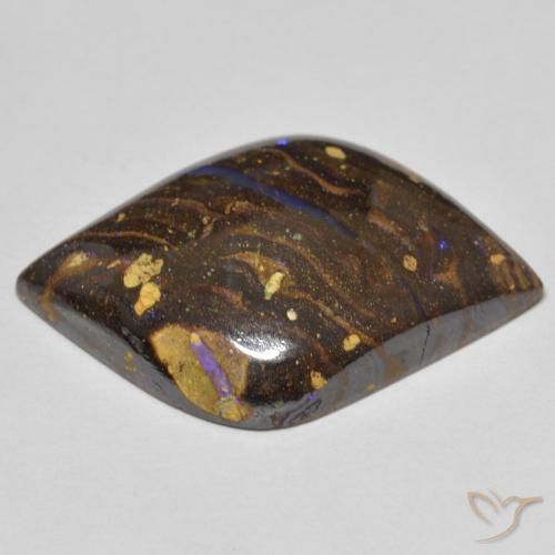 Opale masso Multicolore naturale da 19.33 ct, Taglio a fantasia, Opaco