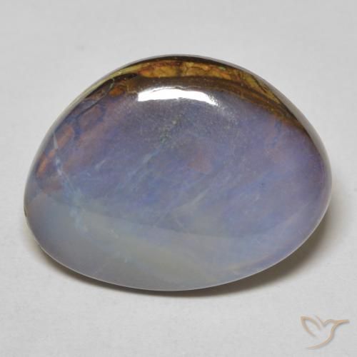 13.64ct Naturale Multicolore Opale masso, Taglio a fantasia, Opaco